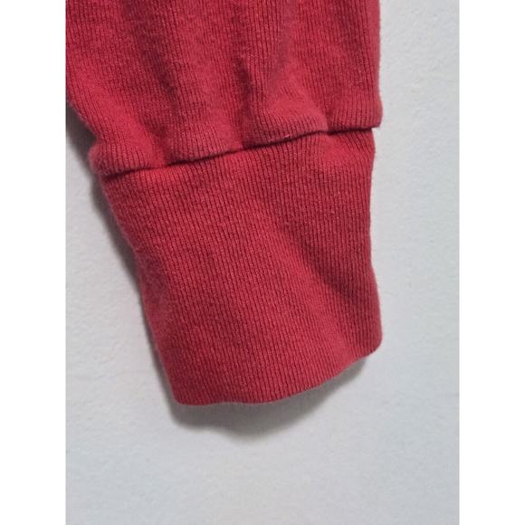 Vintage Indera One Piece Men's XL Red Button Butt Flap Longjohns 100% Cotton - Picture 4 of 11